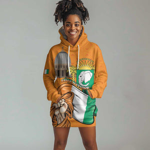 Personalised Happy Cote dIvoire Hoodie Dress 65th of Independence Day