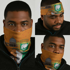 Happy Cote dIvoire Neck Gaiter 65th of Independence Day LT15
