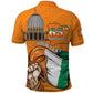 Personalised Happy Cote dIvoire Polo Shirt 65th of Independence Day