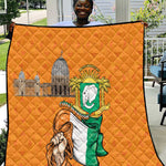 Happy Cote dIvoire Quilt 65th of Independence Day