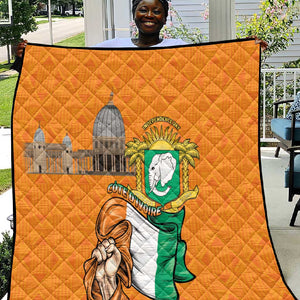 Happy Cote dIvoire Quilt 65th of Independence Day