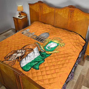 Happy Cote dIvoire Quilt 65th of Independence Day