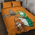 Happy Cote dIvoire Quilt Bed Set 65th of Independence Day