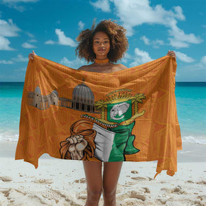 Happy Cote dIvoire Sarong 65th of Independence Day