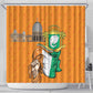 Happy Cote dIvoire Shower Curtain 65th of Independence Day