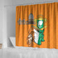 Happy Cote dIvoire Shower Curtain 65th of Independence Day