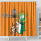 Happy Cote dIvoire Shower Curtain 65th of Independence Day
