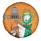 Happy Cote dIvoire Spare Tire Cover 65th of Independence Day
