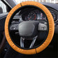 Happy Cote dIvoire Steering Wheel Cover 65th of Independence Day