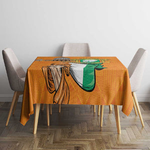Happy Cote dIvoire Tablecloth 65th of Independence Day