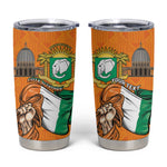 Personalised Happy Cote dIvoire Tumbler Cup 65th of Independence Day