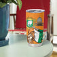 Personalised Happy Cote dIvoire Tumbler Cup 65th of Independence Day