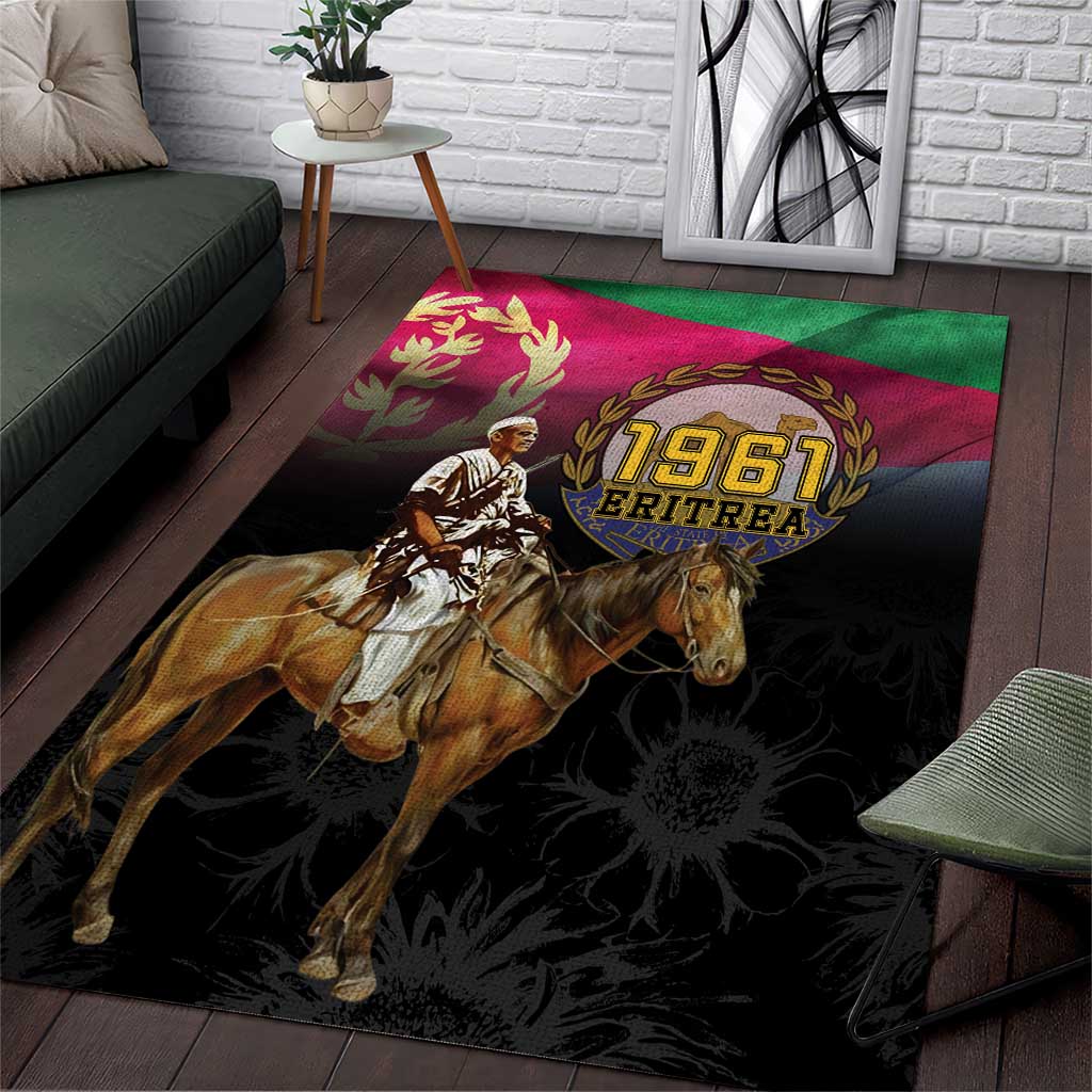 Happy Eritrea Revolution Day Area Rug Remember Hamid Idris Awate - African Pride