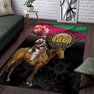 Happy Eritrea Revolution Day Area Rug Remember Hamid Idris Awate - African Pride