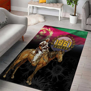 Happy Eritrea Revolution Day Area Rug Remember Hamid Idris Awate - African Pride