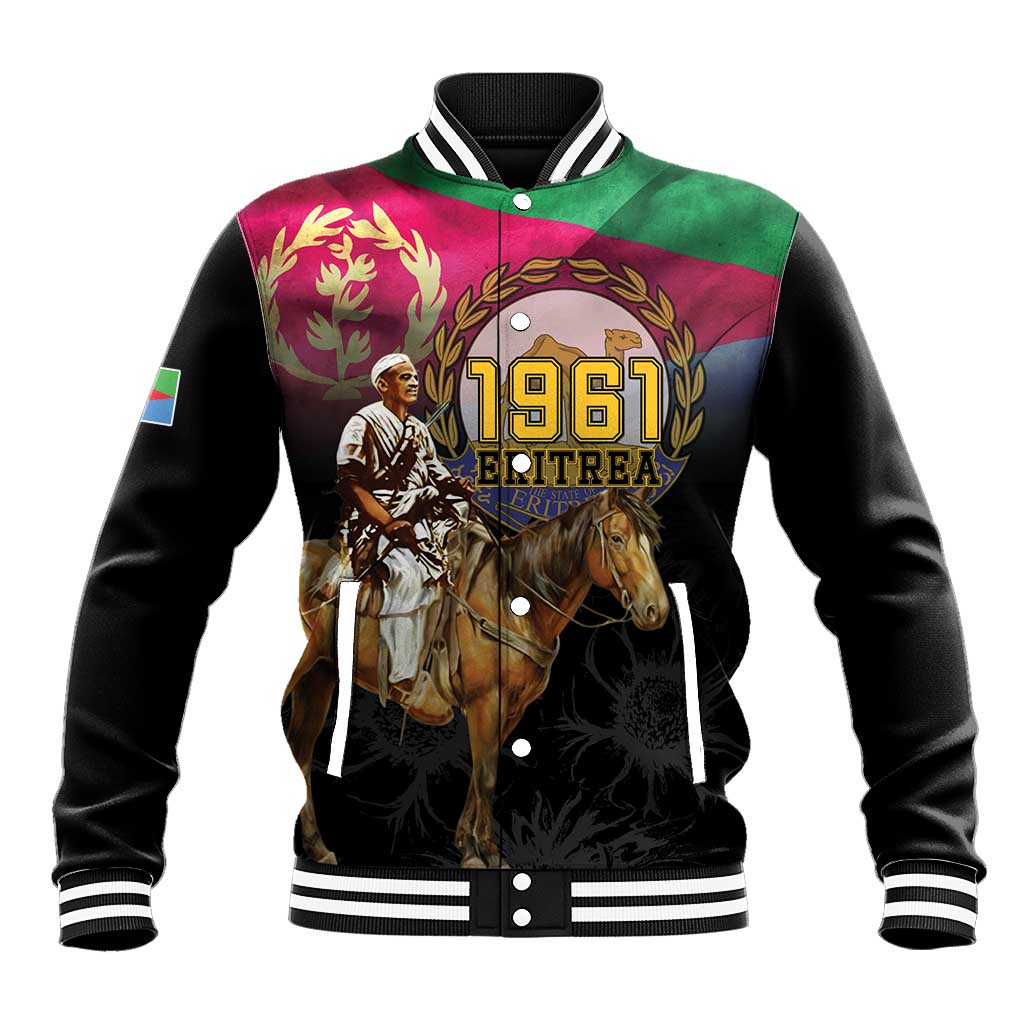 Happy Eritrea Revolution Day Baseball Jacket Remember Hamid Idris Awate - African Pride