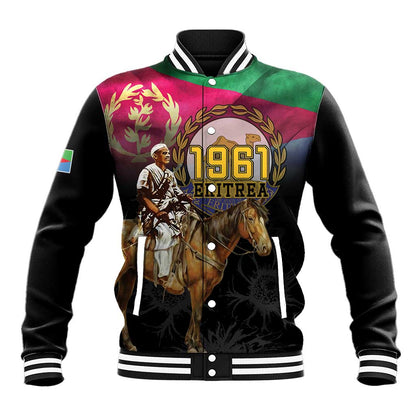 Happy Eritrea Revolution Day Baseball Jacket Remember Hamid Idris Awate - African Pride