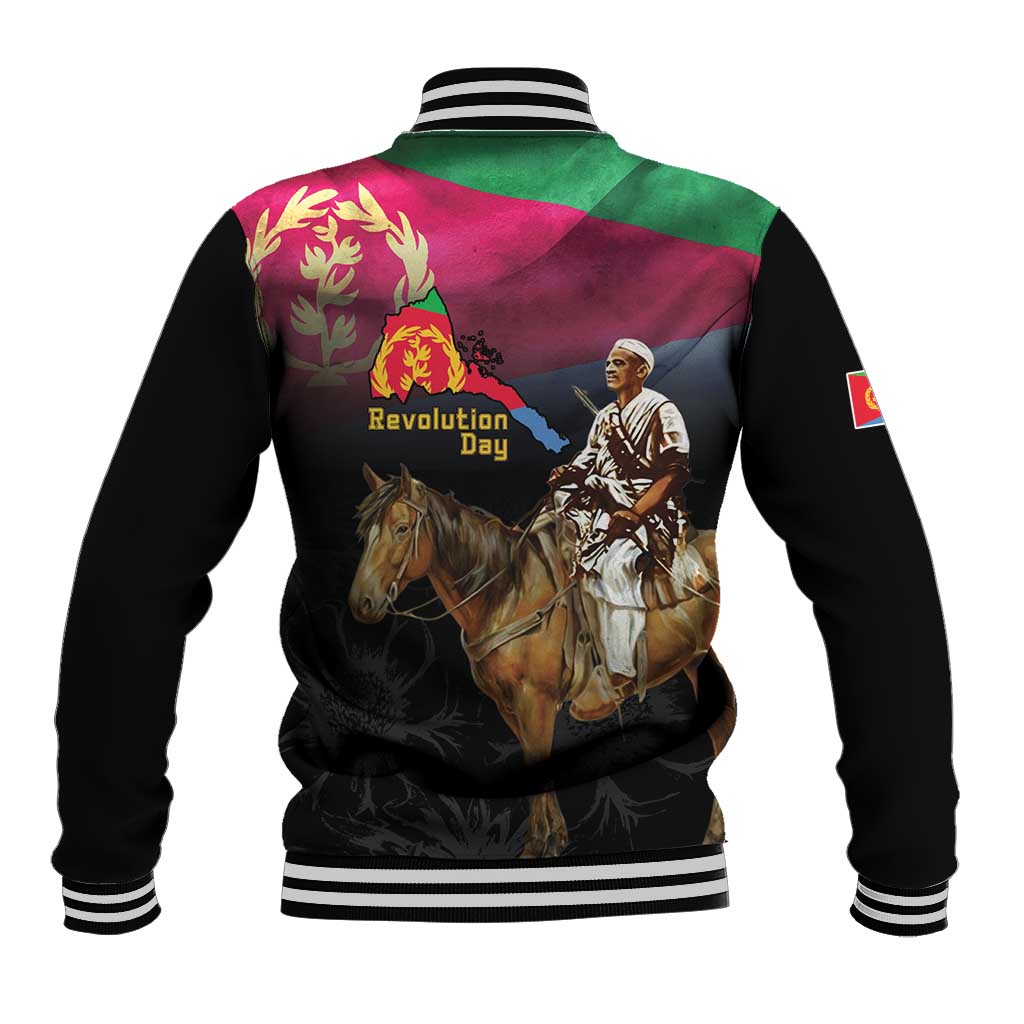 Happy Eritrea Revolution Day Baseball Jacket Remember Hamid Idris Awate - African Pride