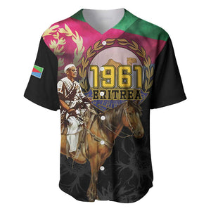 Happy Eritrea Revolution Day Baseball Jersey Remember Hamid Idris Awate - African Pride