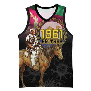 Happy Eritrea Revolution Day Basketball Jersey Remember Hamid Idris Awate - African Pride