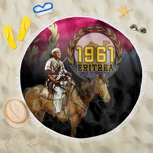Happy Eritrea Revolution Day Beach Blanket Remember Hamid Idris Awate - African Pride