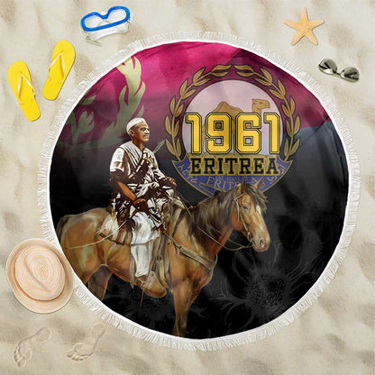 Happy Eritrea Revolution Day Beach Blanket Remember Hamid Idris Awate - African Pride