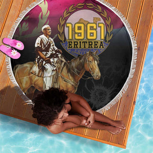 Happy Eritrea Revolution Day Beach Blanket Remember Hamid Idris Awate - African Pride