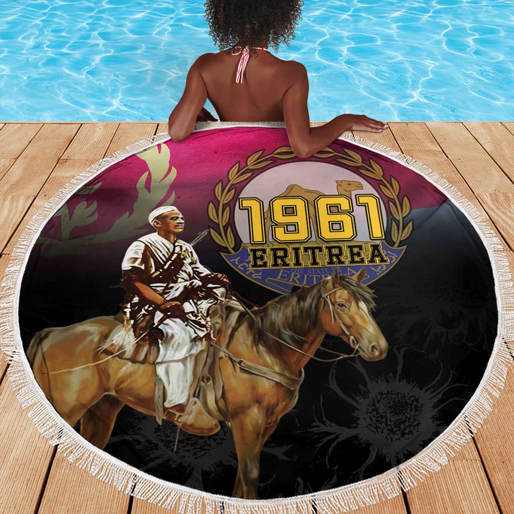 Happy Eritrea Revolution Day Beach Blanket Remember Hamid Idris Awate - African Pride