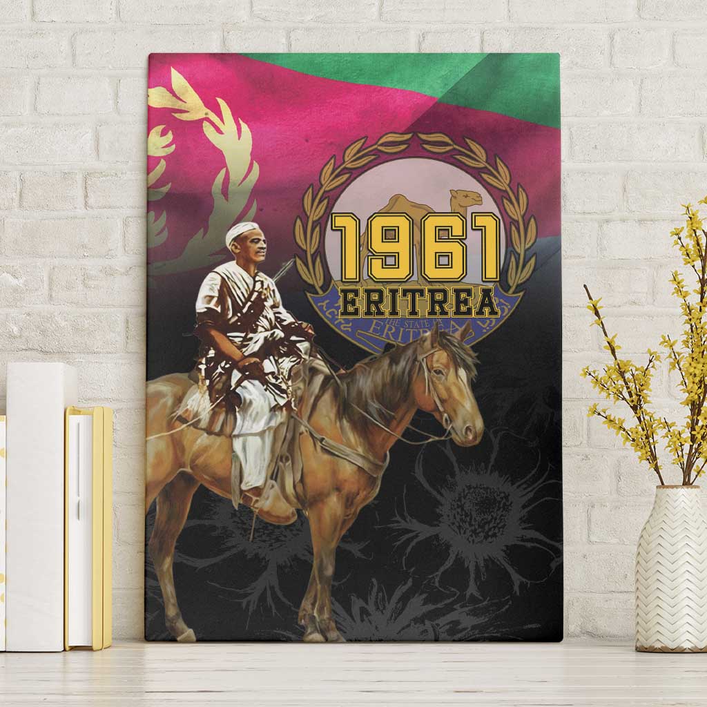 Happy Eritrea Revolution Day Canvas Wall Art Remember Hamid Idris Awate - African Pride