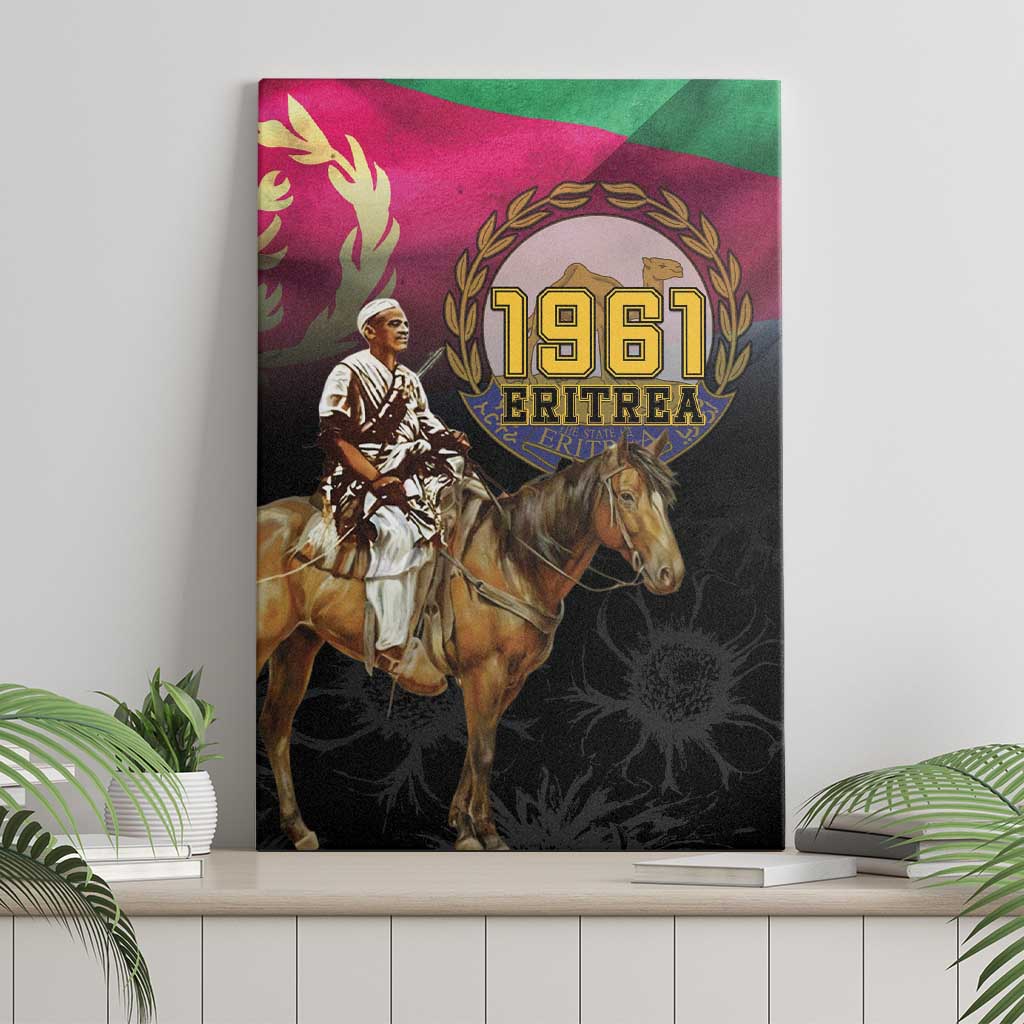 Happy Eritrea Revolution Day Canvas Wall Art Remember Hamid Idris Awate - African Pride