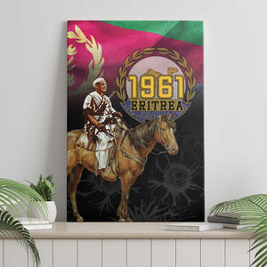 Happy Eritrea Revolution Day Canvas Wall Art Remember Hamid Idris Awate - African Pride