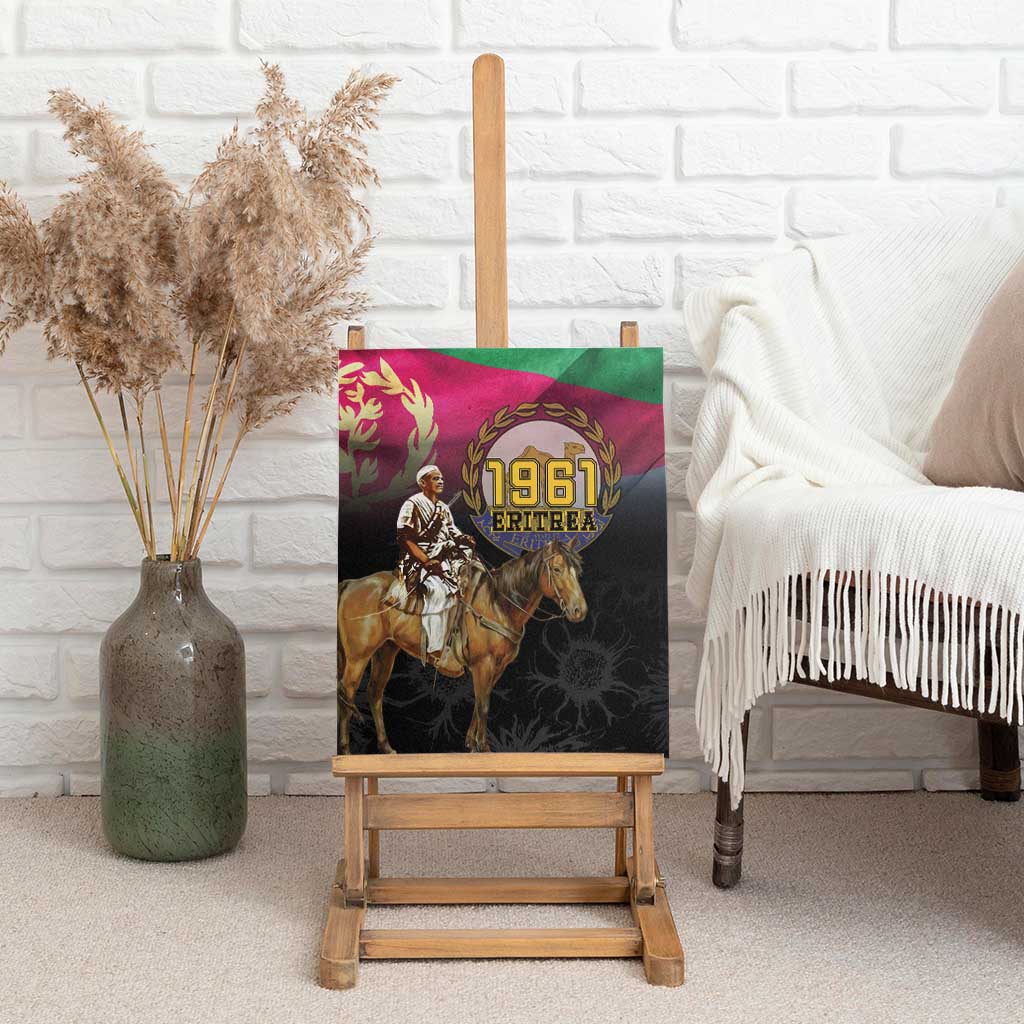 Happy Eritrea Revolution Day Canvas Wall Art Remember Hamid Idris Awate - African Pride