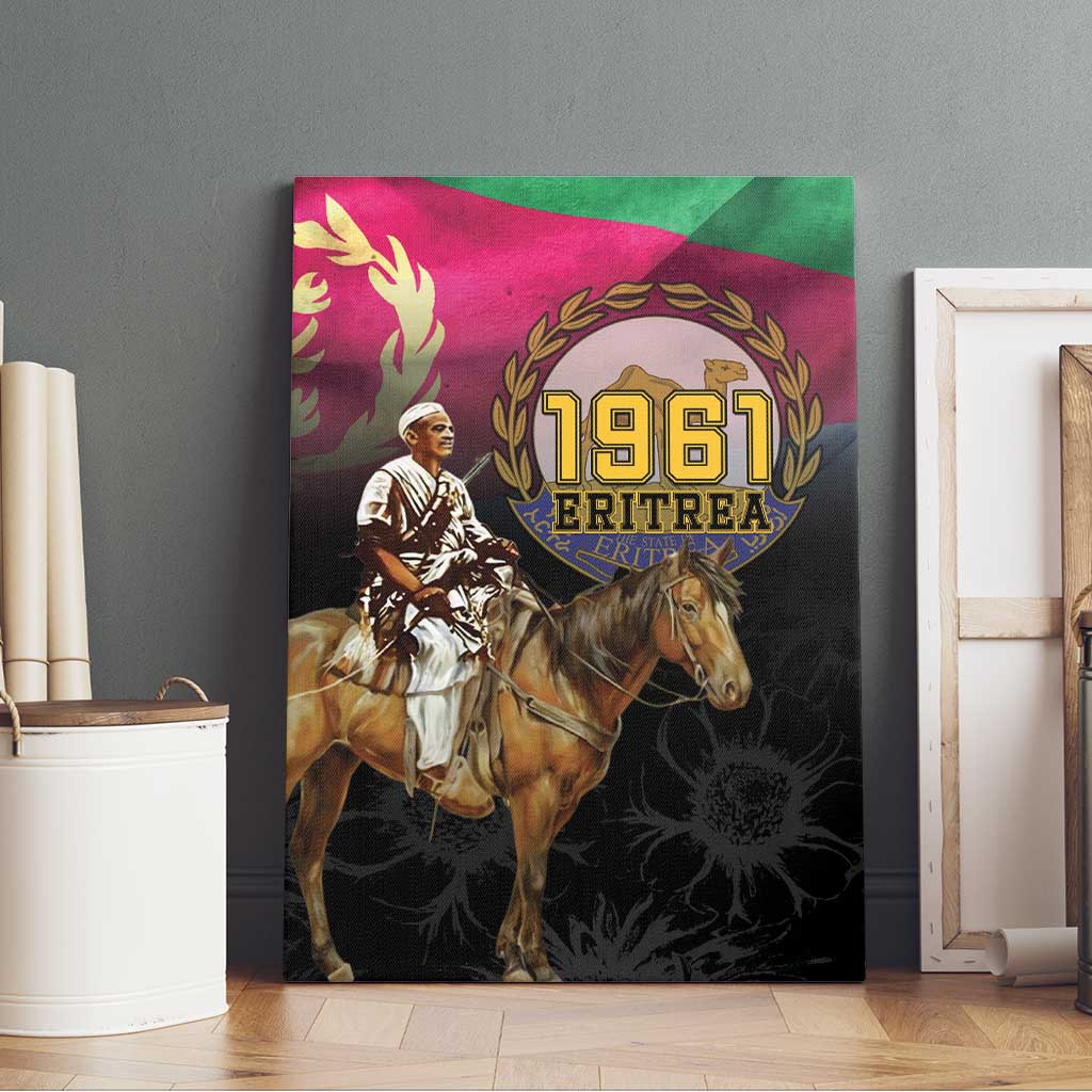 Happy Eritrea Revolution Day Canvas Wall Art Remember Hamid Idris Awate - African Pride