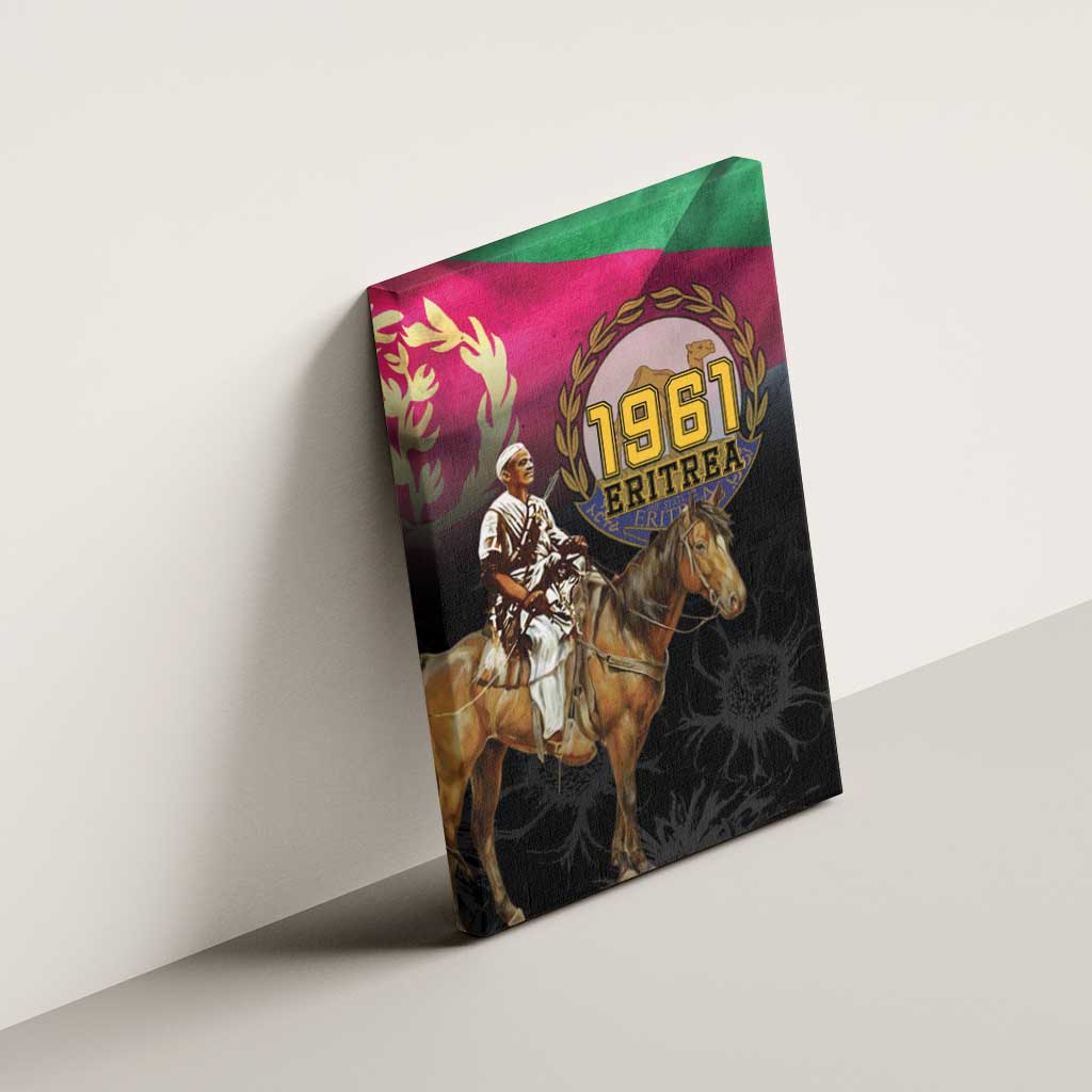 Happy Eritrea Revolution Day Canvas Wall Art Remember Hamid Idris Awate - African Pride