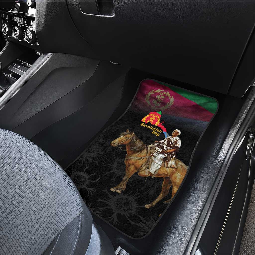 Happy Eritrea Revolution Day Car Mats Remember Hamid Idris Awate - African Pride