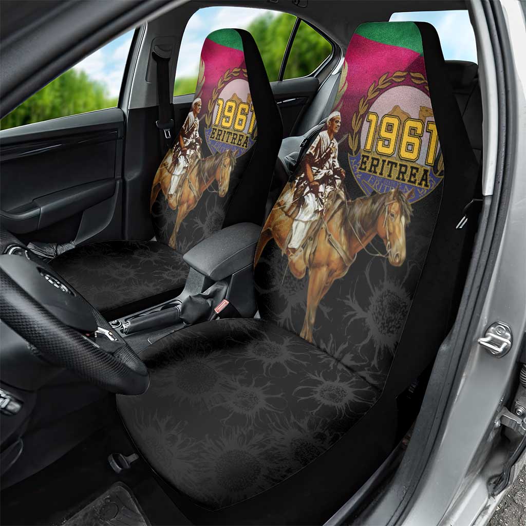 Happy Eritrea Revolution Day Car Seat Cover Remember Hamid Idris Awate - African Pride