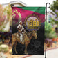 Happy Eritrea Revolution Day Garden Flag Remember Hamid Idris Awate - African Pride