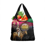 Happy Eritrea Revolution Day Grocery Bag Remember Hamid Idris Awate - African Pride