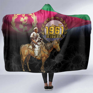 Happy Eritrea Revolution Day Hooded Blanket Remember Hamid Idris Awate - African Pride