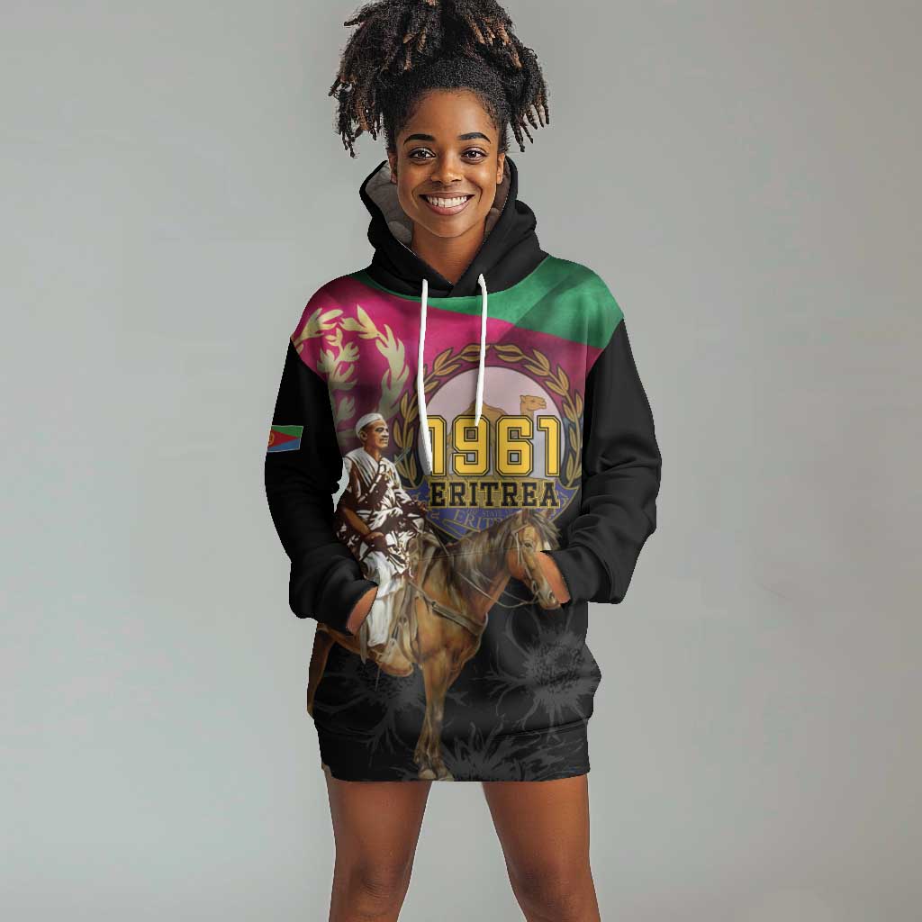 Happy Eritrea Revolution Day Hoodie Dress Remember Hamid Idris Awate - African Pride