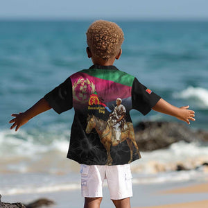 Happy Eritrea Revolution Day Kid Hawaiian Shirt Remember Hamid Idris Awate - African Pride