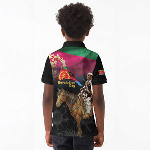 Happy Eritrea Revolution Day Kid Polo Shirt Remember Hamid Idris Awate - African Pride