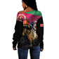 Happy Eritrea Revolution Day Off Shoulder Sweater Remember Hamid Idris Awate - African Pride