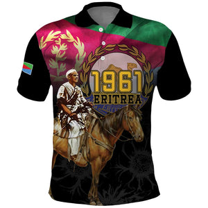 Happy Eritrea Revolution Day Polo Shirt Remember Hamid Idris Awate - African Pride