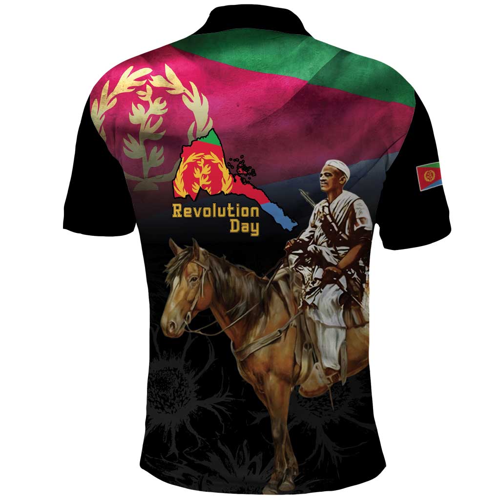 Happy Eritrea Revolution Day Polo Shirt Remember Hamid Idris Awate - African Pride