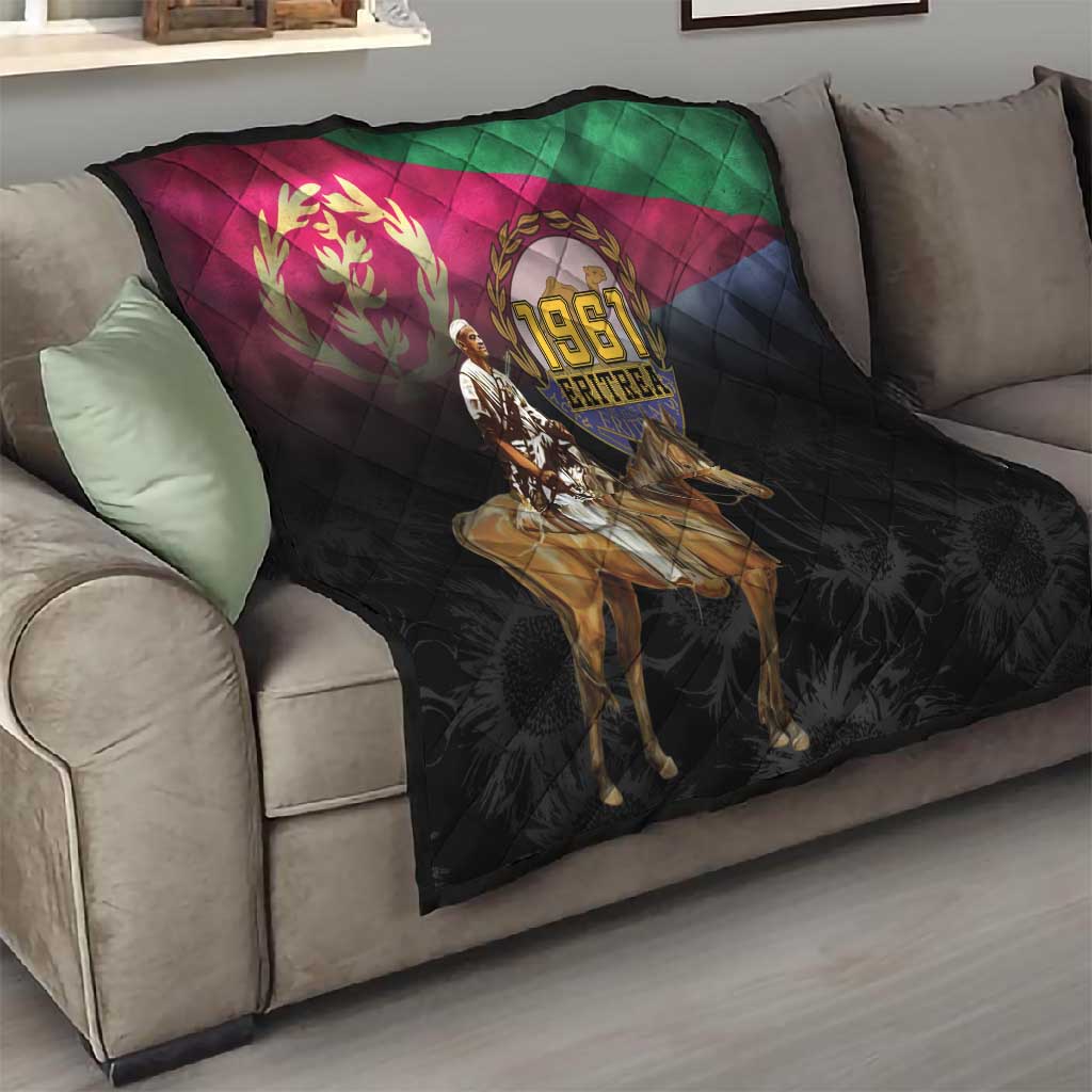 Happy Eritrea Revolution Day Quilt Remember Hamid Idris Awate - African Pride