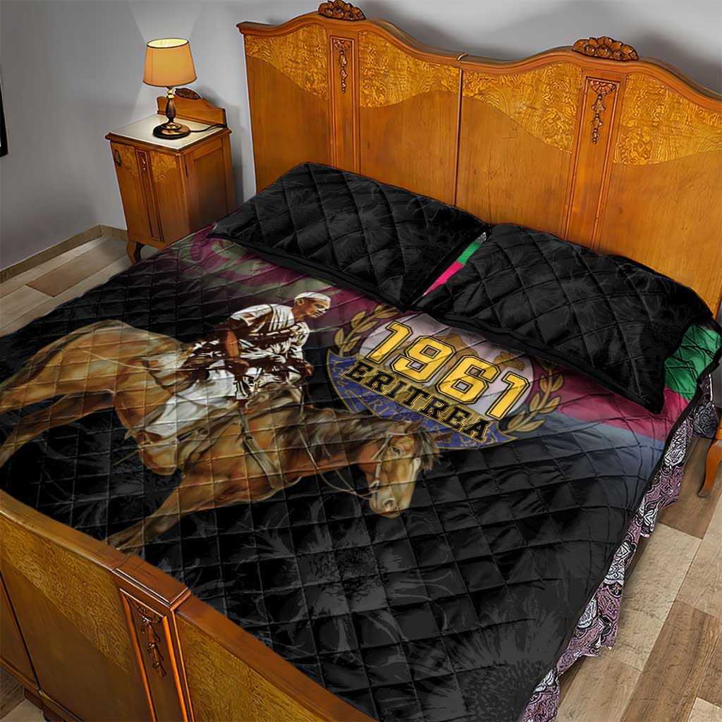 Happy Eritrea Revolution Day Quilt Bed Set Remember Hamid Idris Awate - African Pride