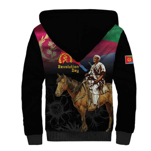 Happy Eritrea Revolution Day Sherpa Hoodie Remember Hamid Idris Awate - African Pride