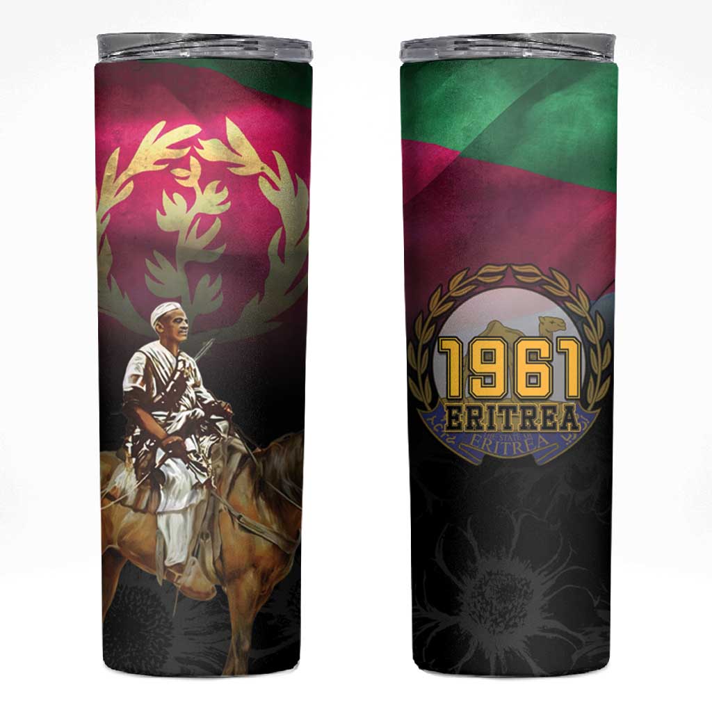 Happy Eritrea Revolution Day Skinny Tumbler Remember Hamid Idris Awate - African Pride