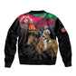 Happy Eritrea Revolution Day Sleeve Zip Bomber Jacket Remember Hamid Idris Awate - African Pride